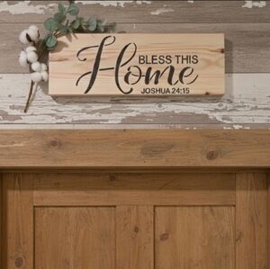 Wooden Wall Decor Sign